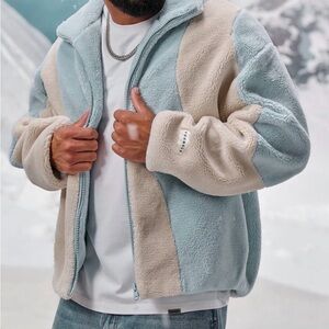 YOUNGLA  5187 - FUZZY TEDDY JACKETS sz L